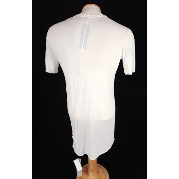 Rick Owens Basic SS T-Shirt M Mens Milk Phlegethon S/S 21 - Picture 6 of 13
